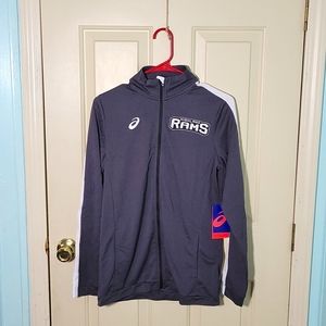 Asics Highlands Rams Tricot Warm up Jacket Medium